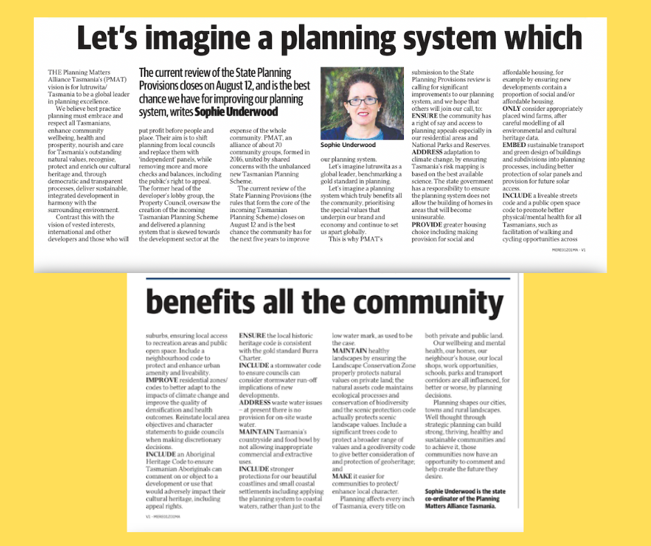 Mercury Opinion Piece: Let's imagine a planning system which benefits all the community - Mercury 11 August 2022