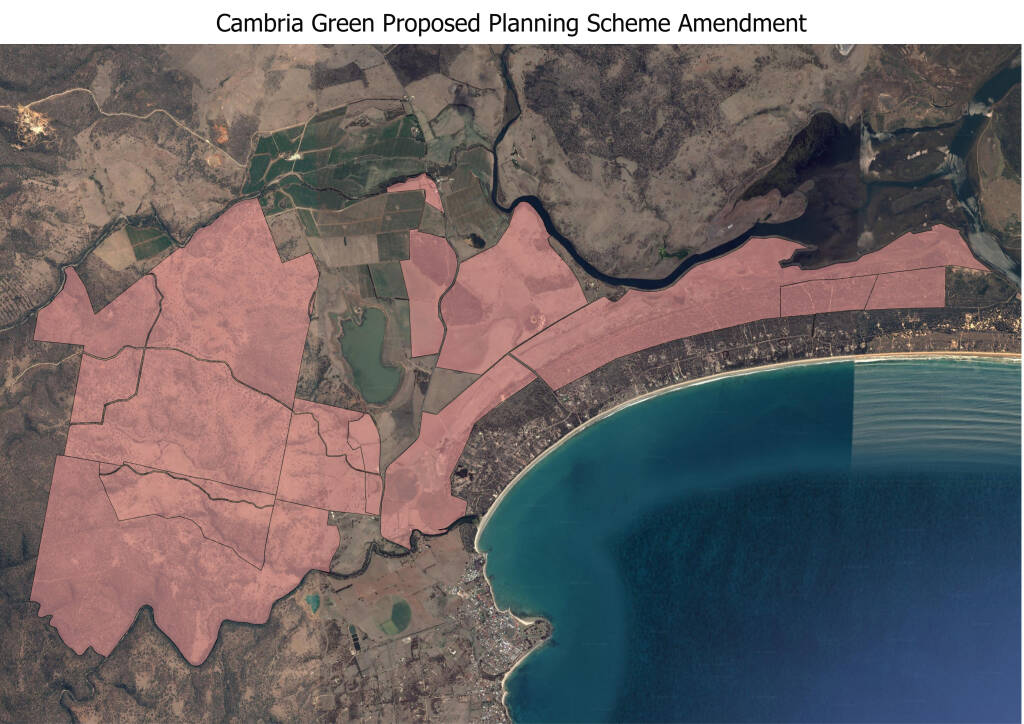 Cambria Green (+3000 ha) tourism development on Tasmania’s East Coast