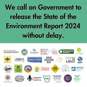 We call on Government to release the State of the Environment Report 2024 without delay.