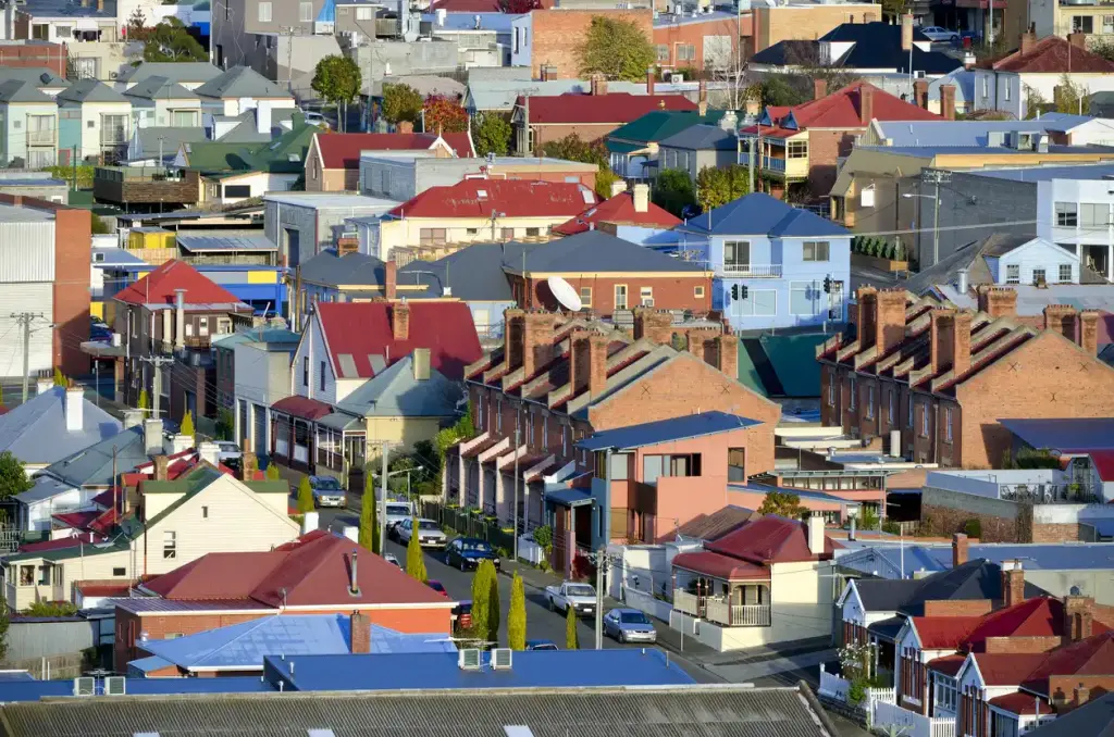 Hobart suburbs with a wide range of architectural styles